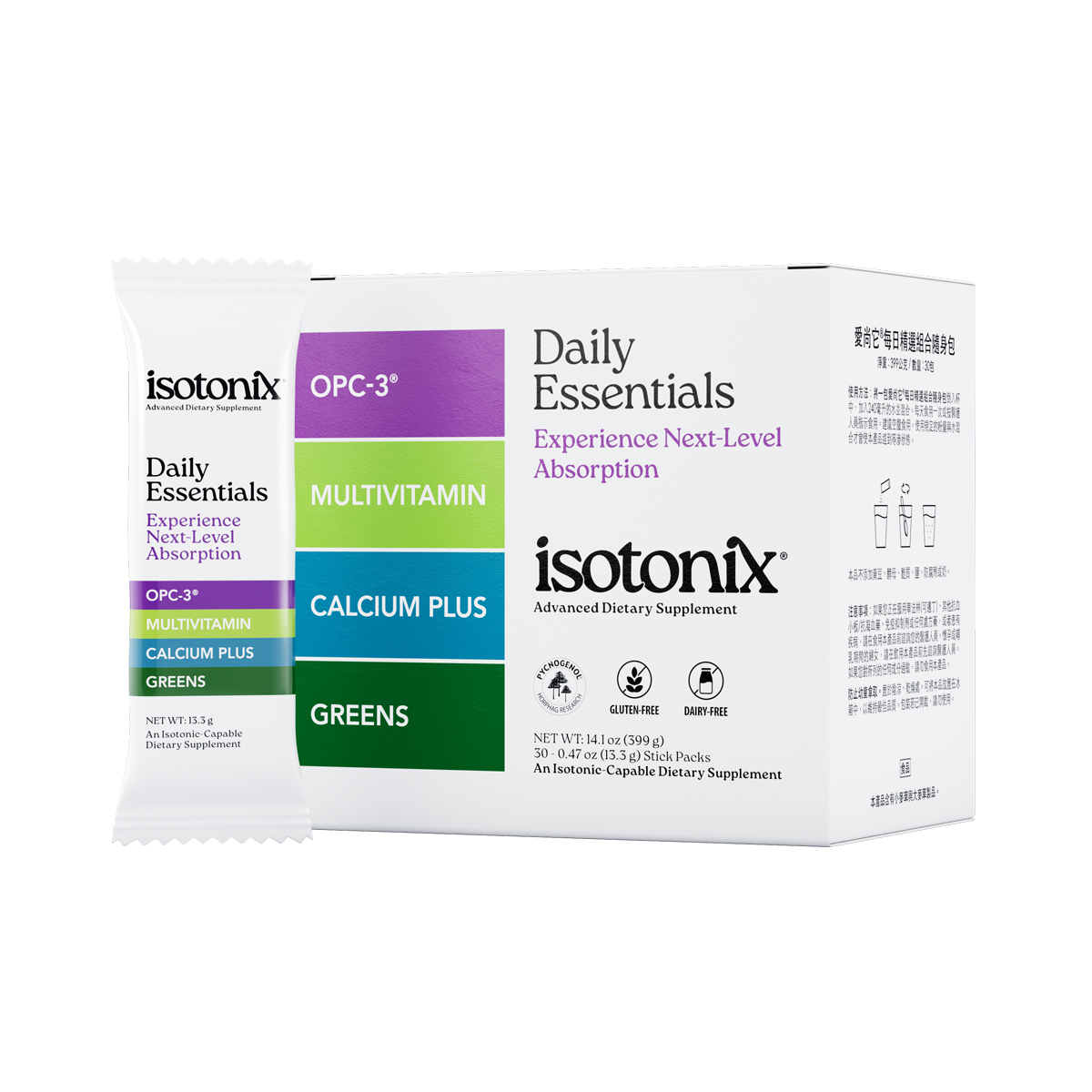 image of Isotonix Daily Essentials Packets