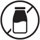 image of a bottle of milk with a line through it
