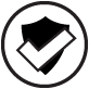 image of shield with checkmark over it