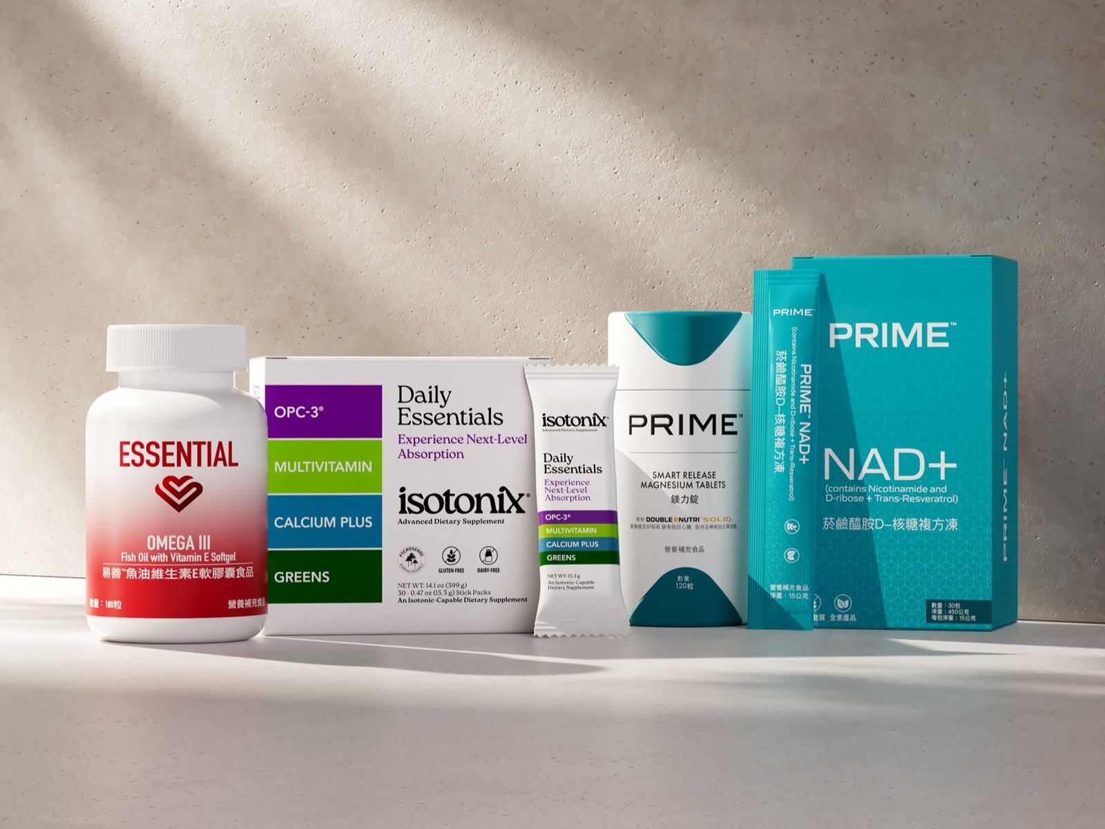 image of products in Chucho Bundle on countertop
