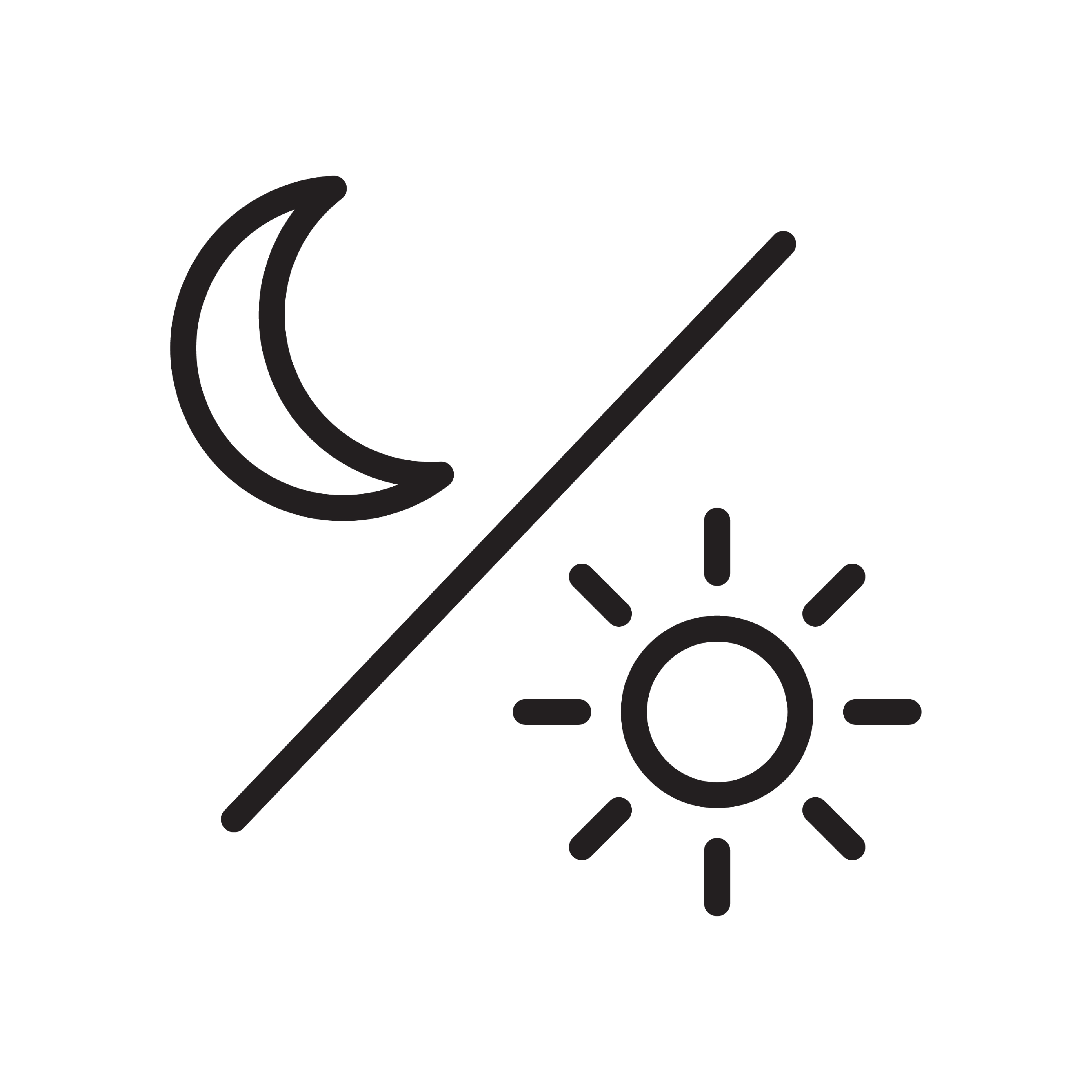 sun and moon