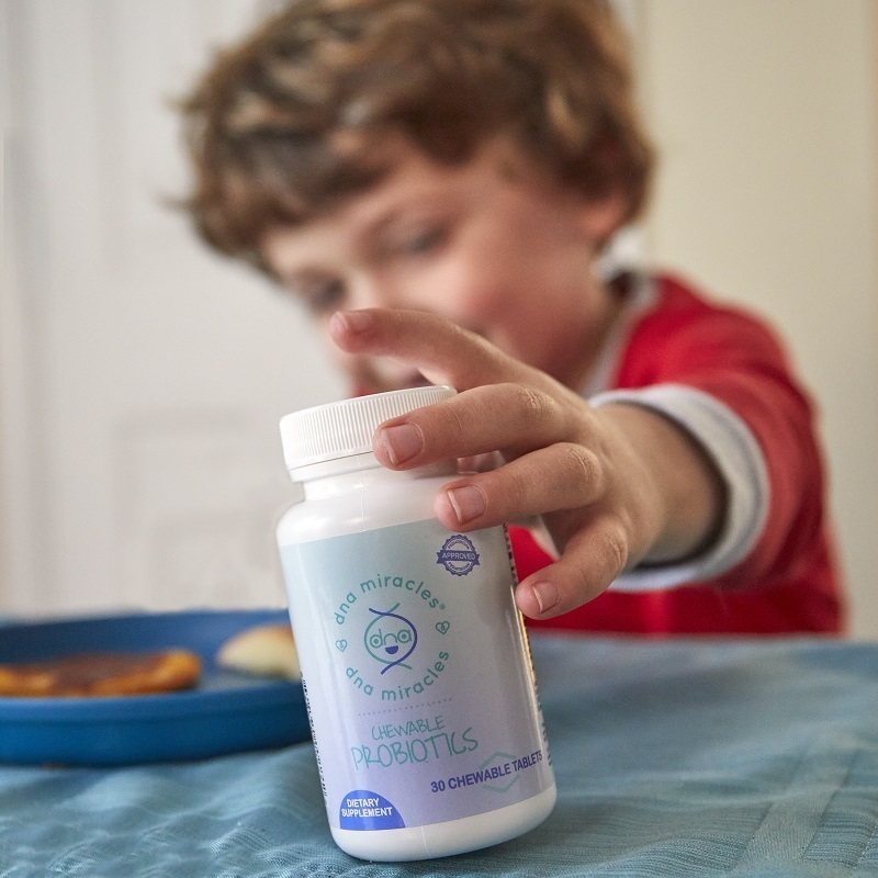Primary Benefits of nutraMetrix DNA Miracles® Chewable Probiotics*