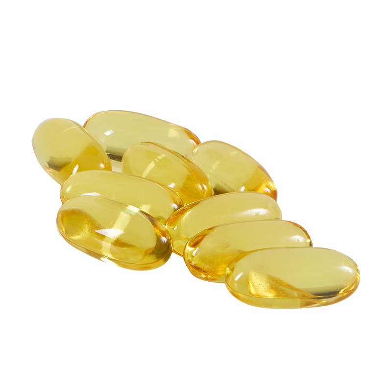 image of gel capsules of fish oil