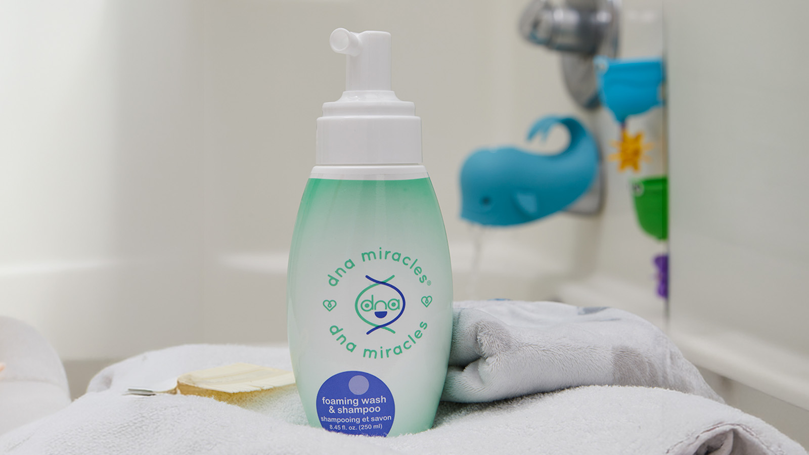 image of DNA Miracles Foaming Wash & Shampoo