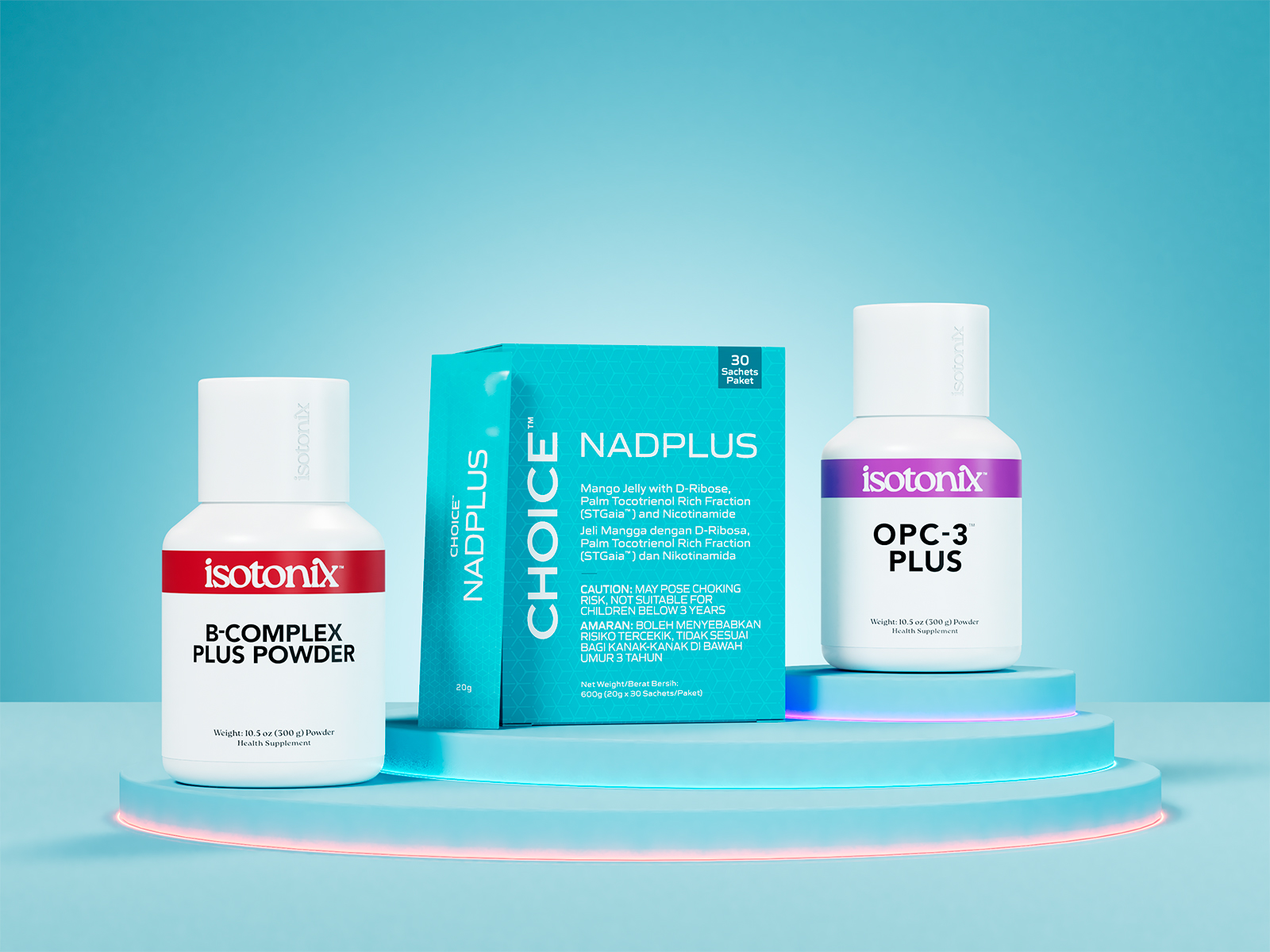 image of components of Core 3 Health kit