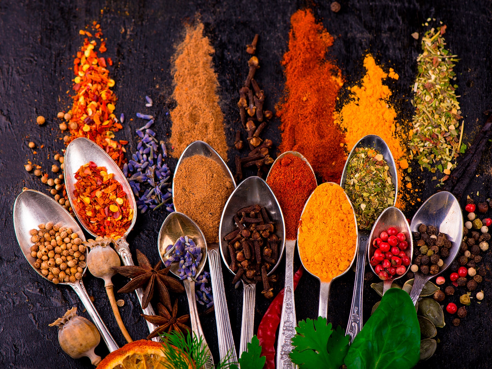 image of various types of herbs