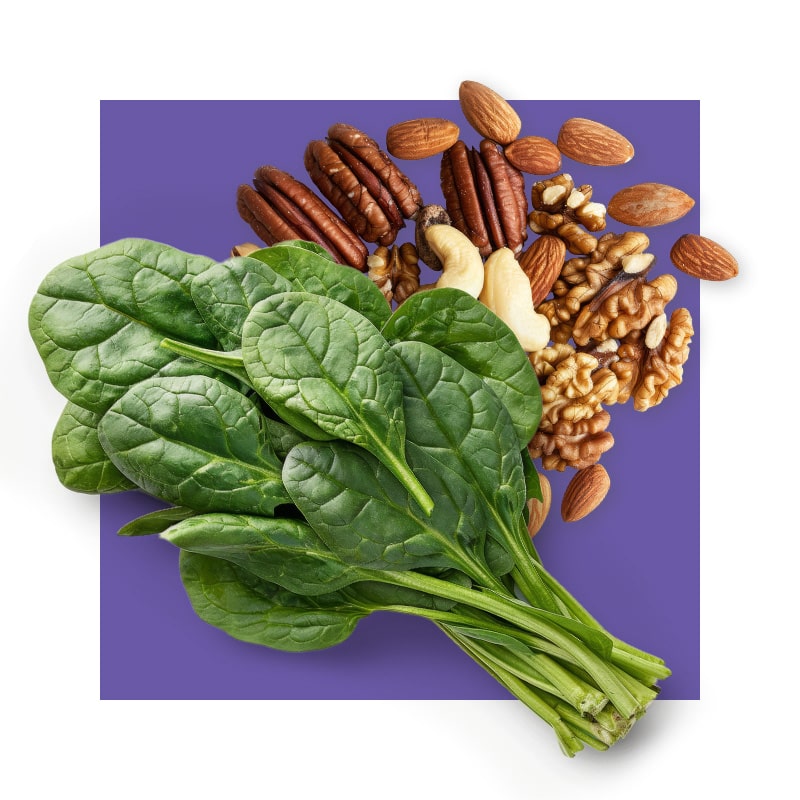 image of food containing magnesium
