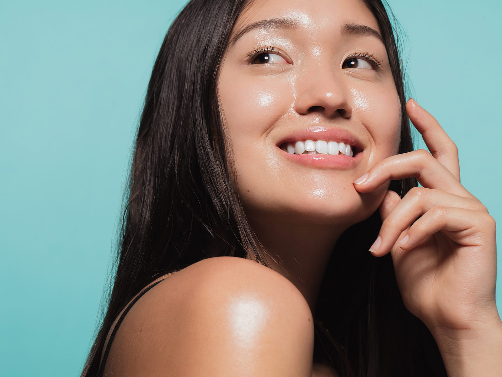 image of young Asian woman smiling