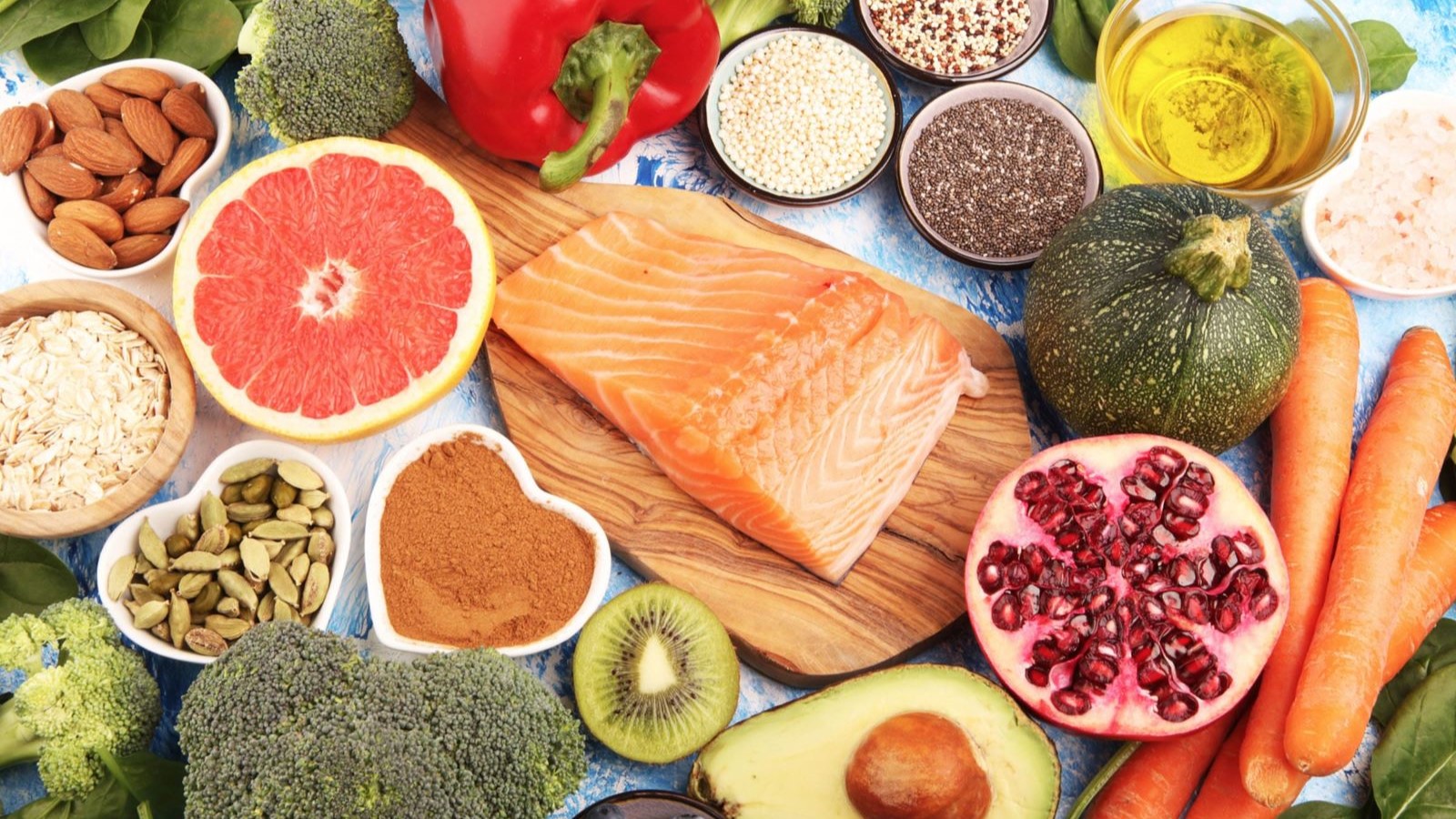 image of healthy foods