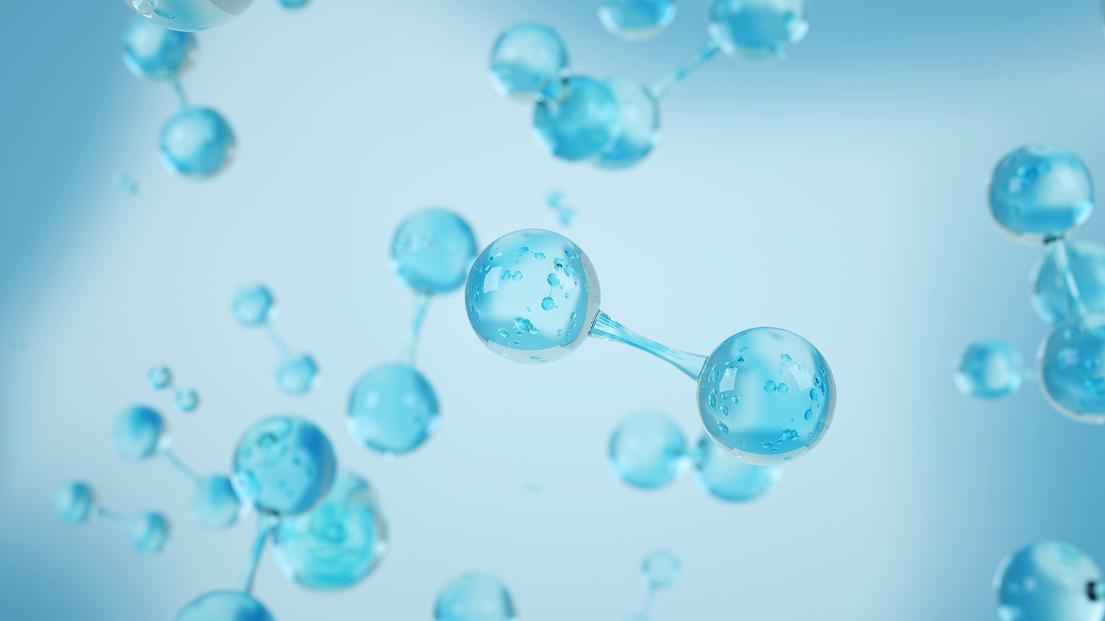 image of hydrogen molecules