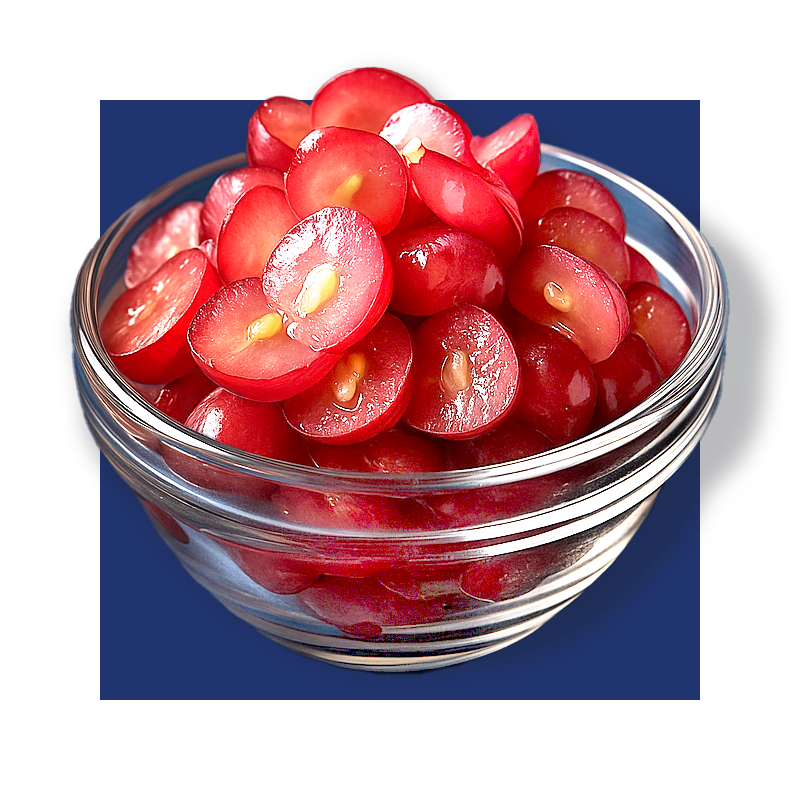 image of red wine grapes