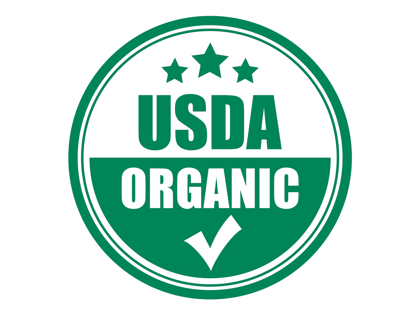 USFA Organic Badge
