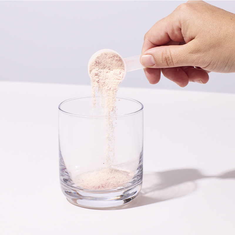 image of a person pouring one serving of Prime Secretagouge into a glass