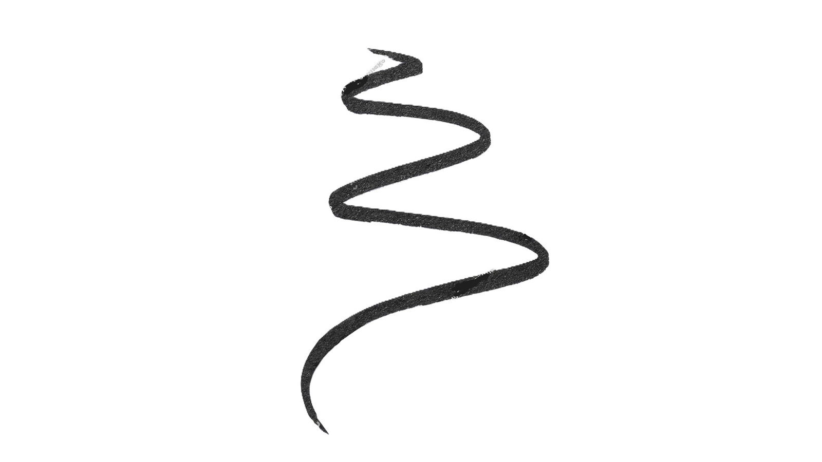 Black line on white background