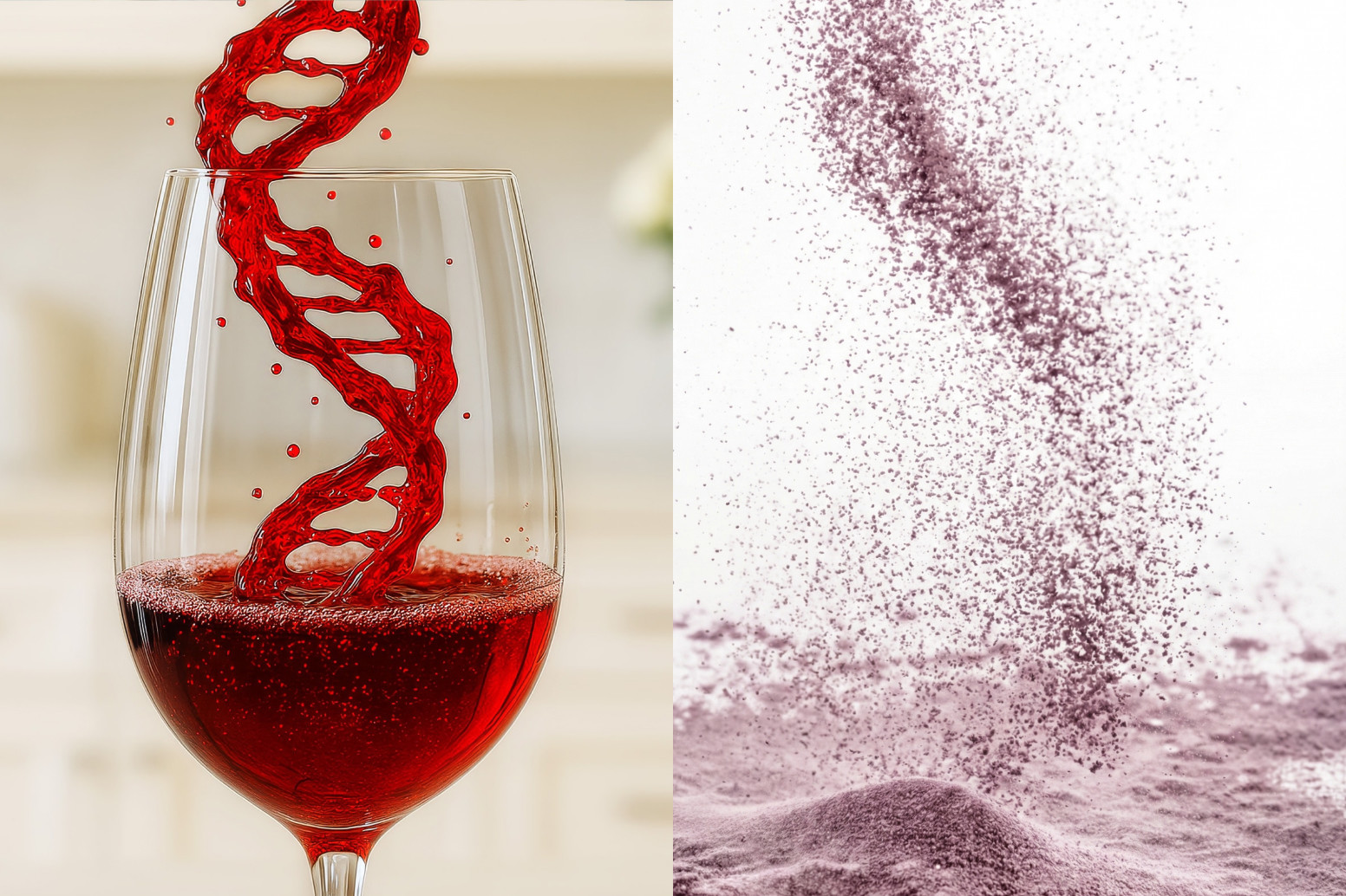 image of a glass of red wine