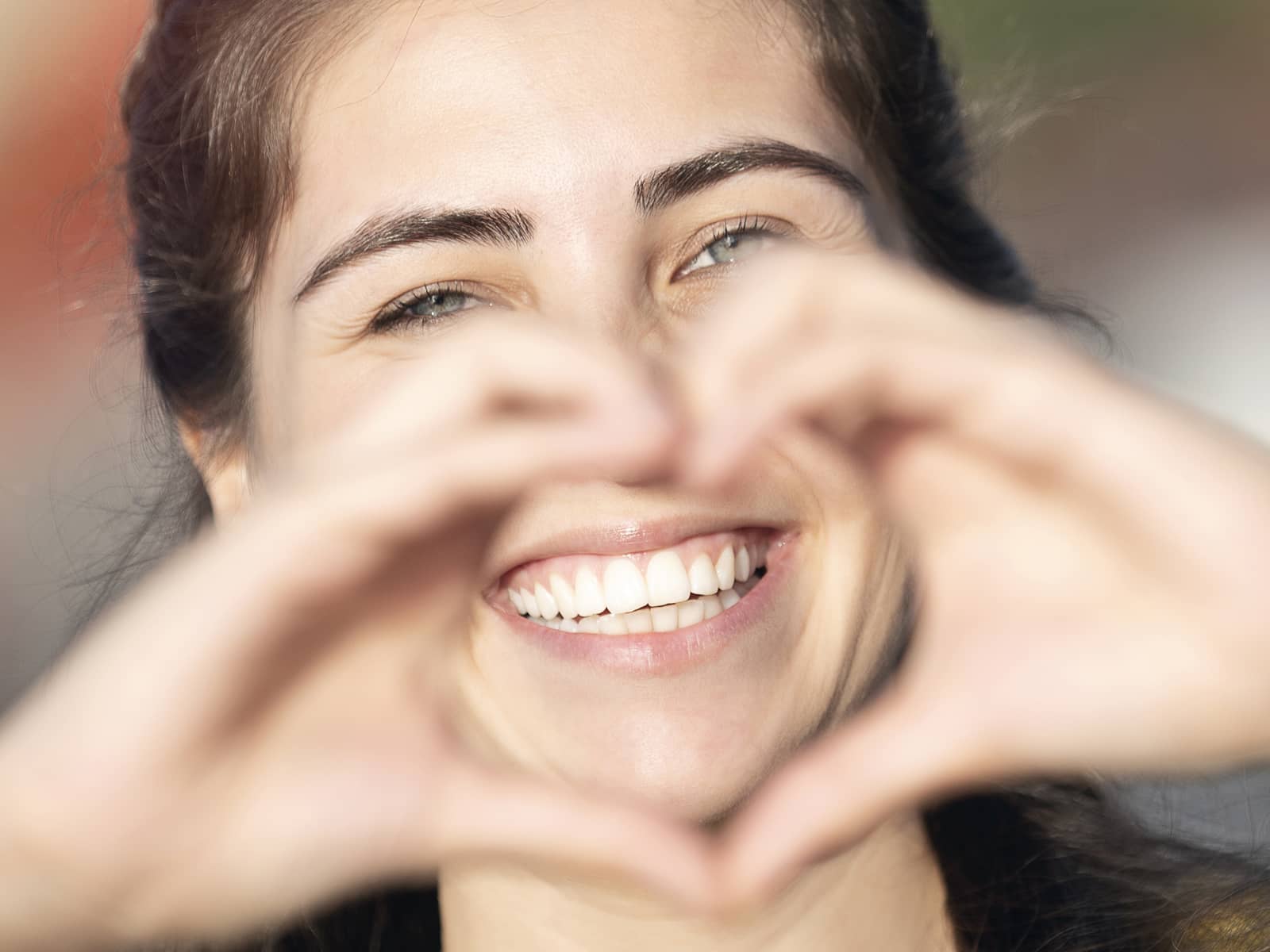 image of person smiling