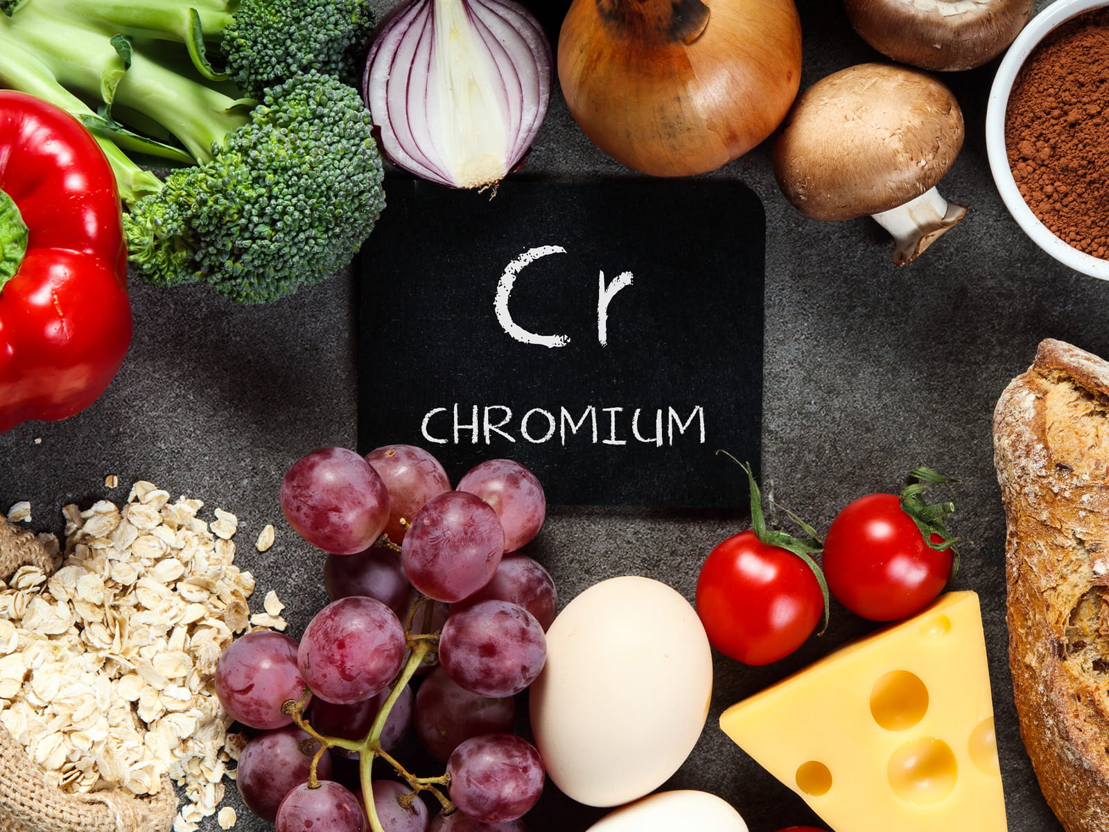 image of foods rich in chromium