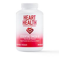 Heart Health&trade; Essential Omega III Fish Oil with Vitamin E