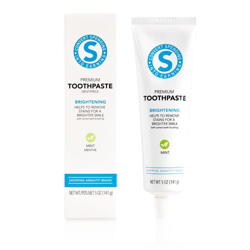 The Usuals&trade; Brightening Toothpaste with Peptides + Probiotics