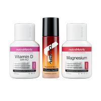 Total Trio - (nutraMetrix Isotonix<sup>®</sup> Vitamin D with K2 + nutraMetrix Isotonix<sup>®</sup> Magnesium + Tower+™ Magnesium Spray)