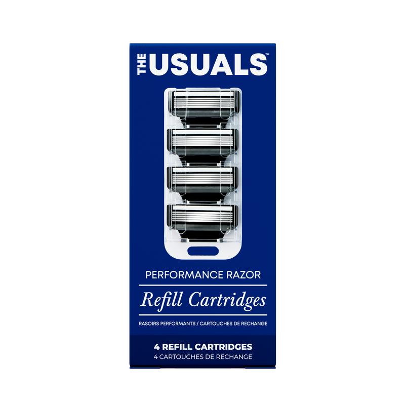 The Usuals&trade;瞬淨男士刮鬍刀補充包