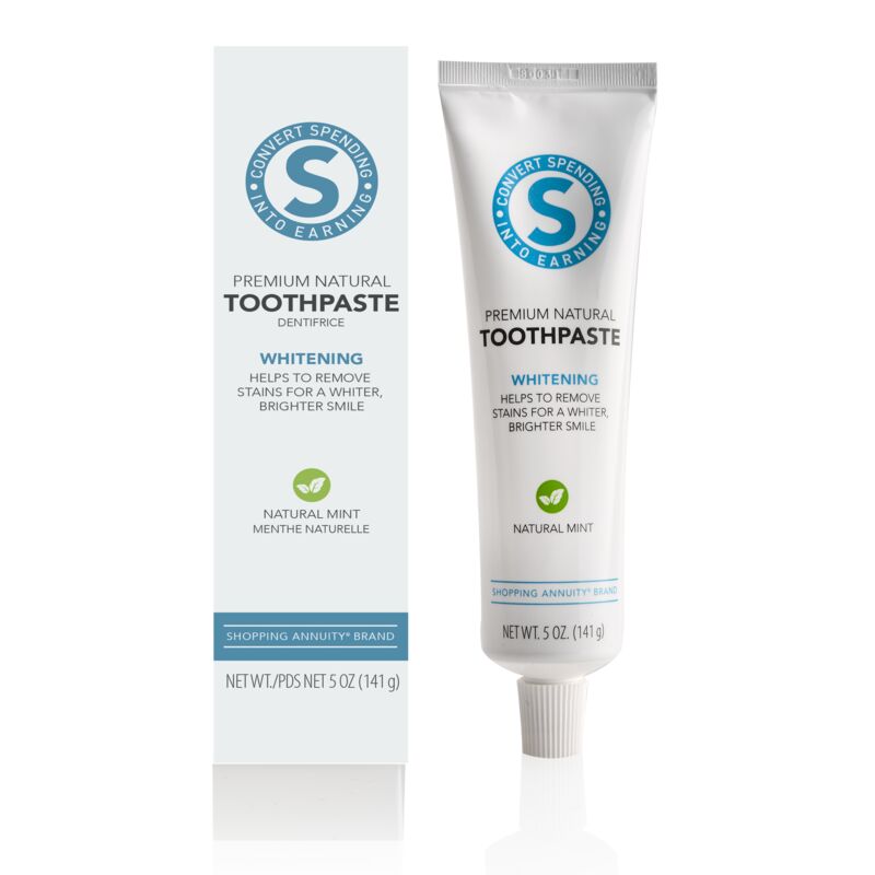 Shopping Annuity Premium Natural Toothpaste