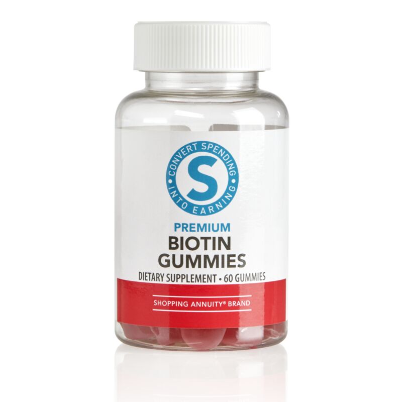 Shopping Annuity&reg; Brand Premium Biotin Gummies